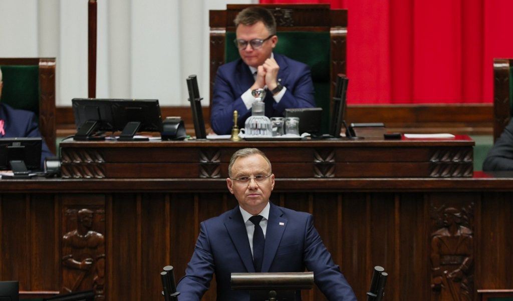 Andrzej Duda w Sejmie